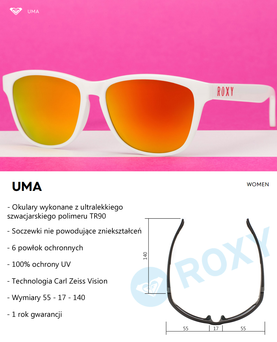 Roxy cheap uma sunglasses